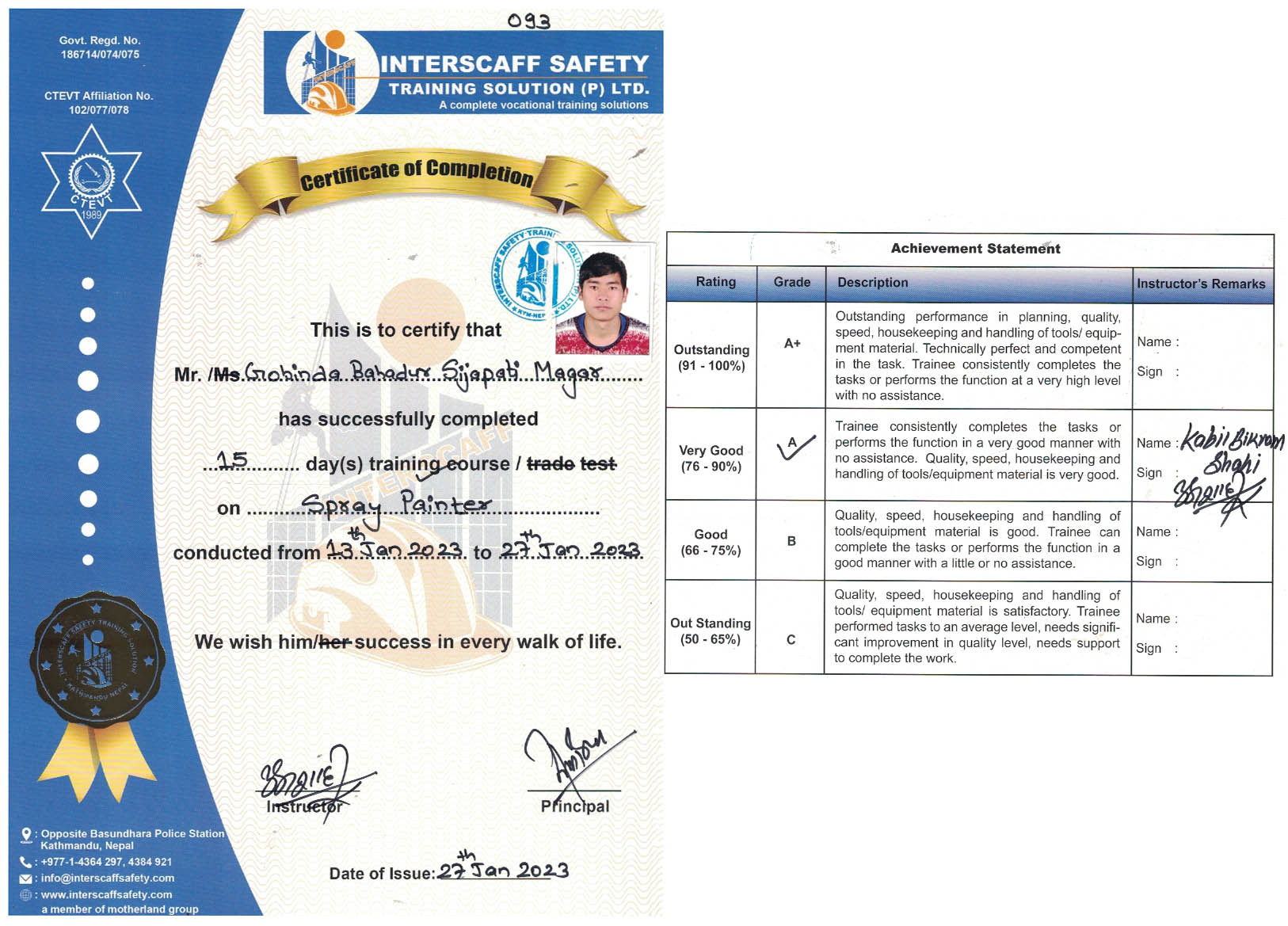 GOBINDA BAHADUR SIJAPATI MAGAR