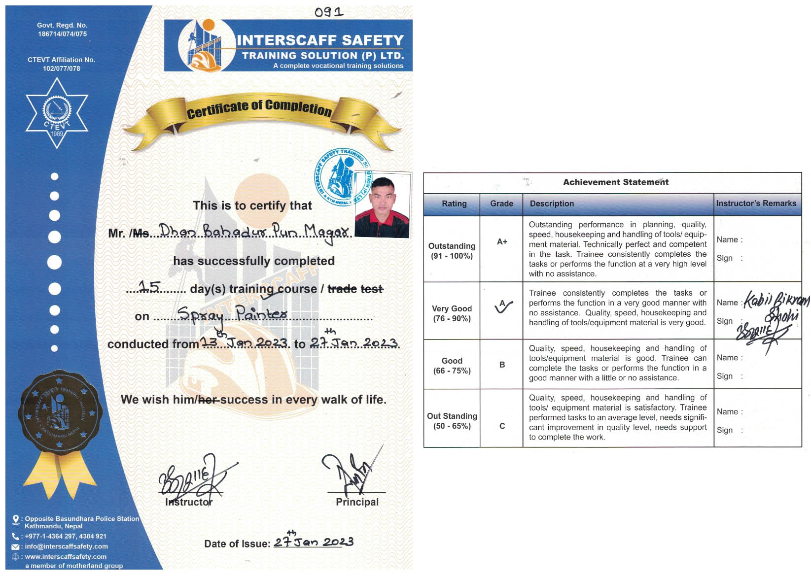 DHAN BAHADUR PUN MAGAR