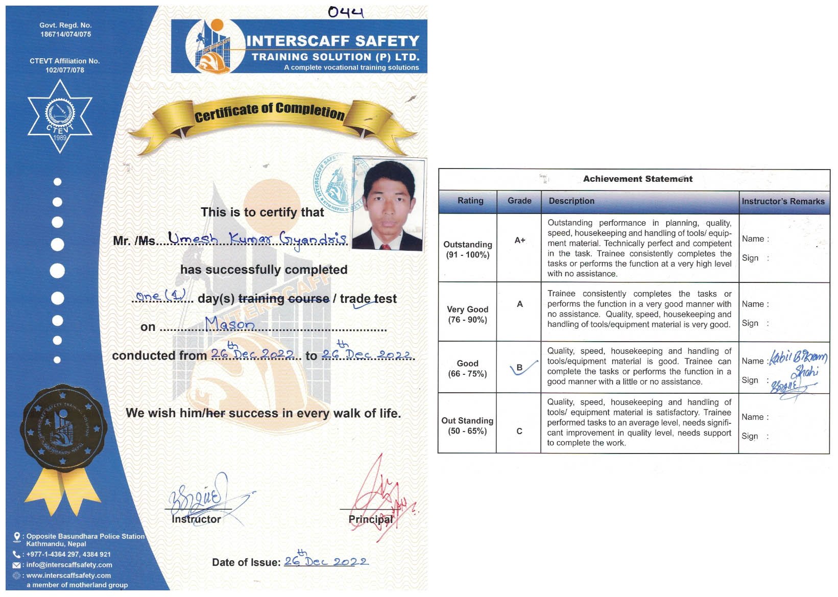 UMESH KUMAR GYANDRIS