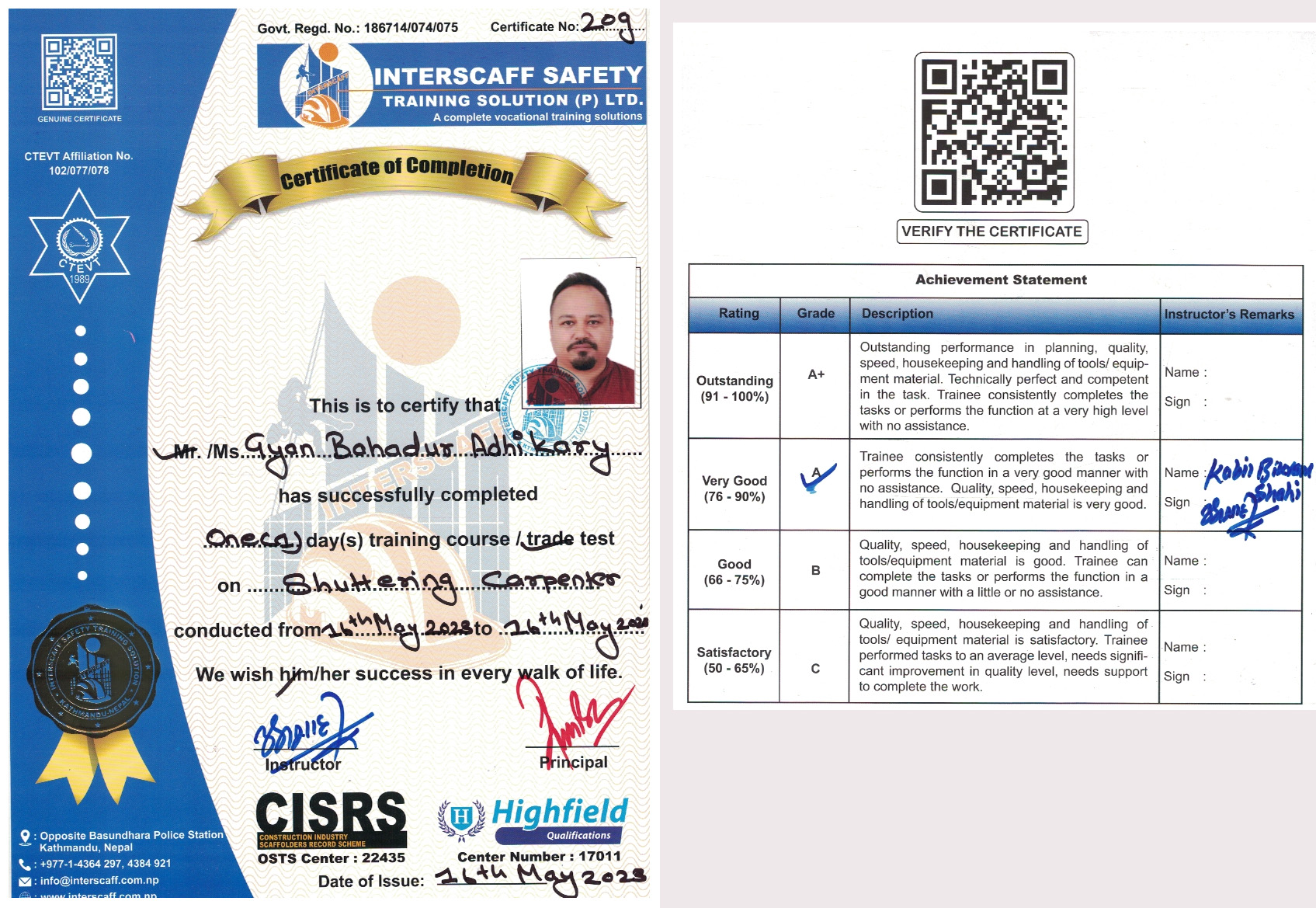 GYAN BAHADUR ADHIKARY